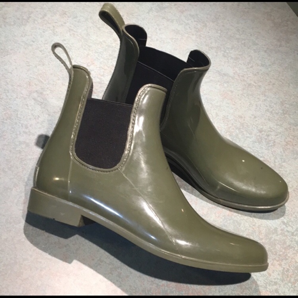J Crew Chelsea rain boots